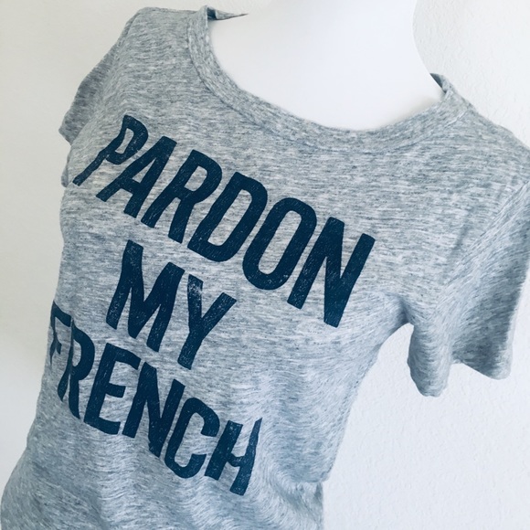 J. Crew Tops - J. Crew tee {Pardon My French}